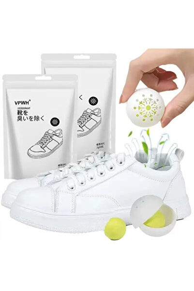 WareHause0 Kalıcı Koku Topu – Ayakkabı ve Dolap İçin Ferahlatıcı Deodorant - 6 Adet