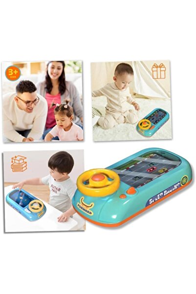 OEM Interactive steering wheel with sounds and lights - Educational toy, driving simulator with realistic effects