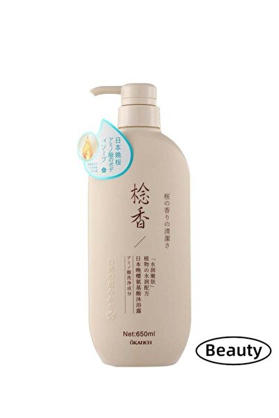 OKANEN Japanese Sakura Shower Gel 650ML