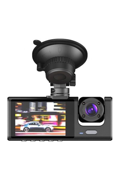 stuffix cameră auto, 3 înregistrări (față + interior + spate), 1080P, suportă...