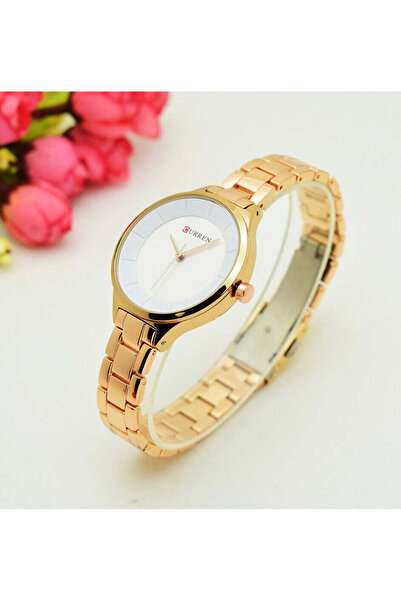 Curren Women Water Resistant Analog Watch 9015