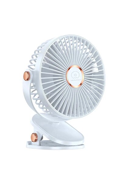 WuW Portable Desk Fan with 1500mAh Battery J15