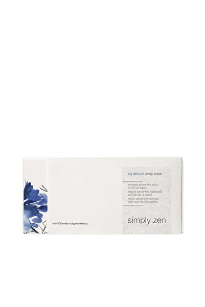 Simply Zen Φιαλίδια θεραπείας για λιπαρά μαλλιά, Equilibrium Scalp Lotion 8x6ml