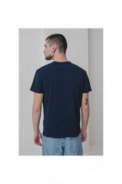 Tommy Jeans Cotton Crew Neck T-Shirt, Ultramarine, L