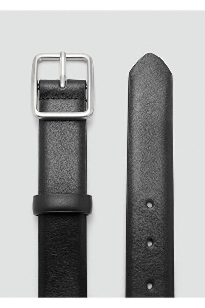 MANGO Man %100 deri kemer