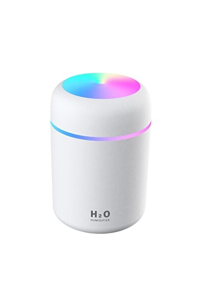 stuffix Mini Air Humidifier, JUP, LED, Portable, USB, 2 Operating Modes, 300 ml, White
