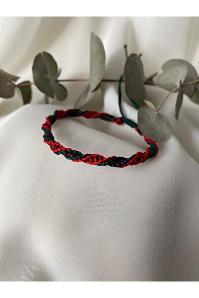 sabiha aksesuar سوار عيد الميلاد من حبل المكرامية الحلزوني، مقاوم للماء، سوار...