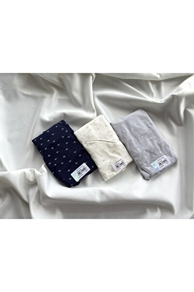 Berrak Yüksek Bel Bato Battal Beden %100Pamuk Kadın Külot 3'lü Paket