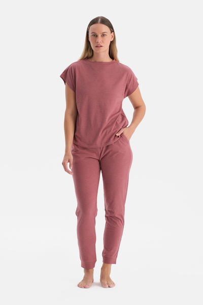 Dagi Tile Short Sleeve T-Shirt Pants Set