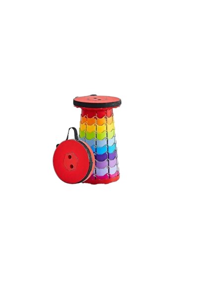 stuffix Scaun telescopic pliabil pentru camping și pescuit, multicolor
