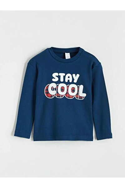 LC Waikiki Crew Neck Long Sleeve Printed Baby Boy Pajama Set (W5)