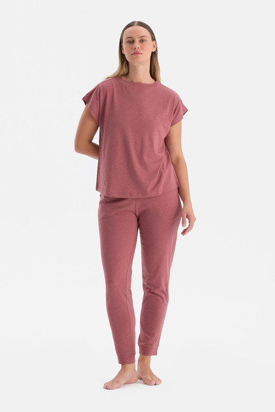 Dagi Tile Short Sleeve T-Shirt Pants Set