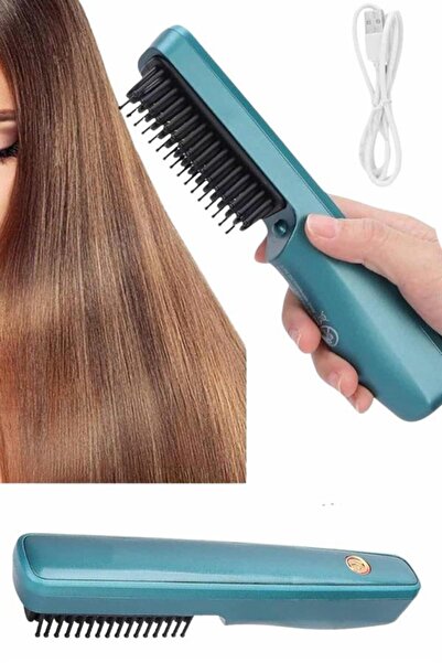 ZERO LAND Lvsqvr Tight-Toothed Blow-Dry Comb Ionic Feature Hair (210507) Straightening Comb