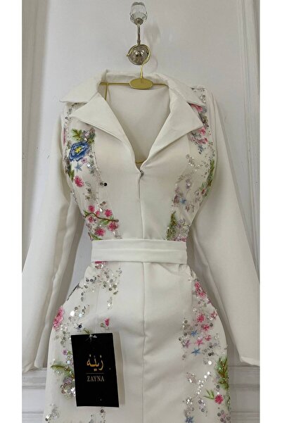 ZAYNAFashion floral evening dress