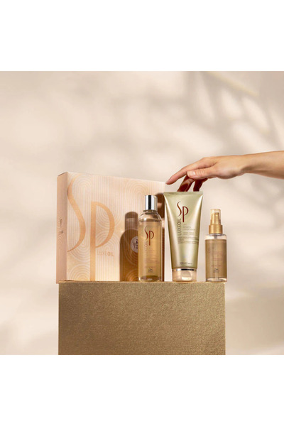 Wella Professionals Wella SP LuxeOil Keratin Protect Σετ Αναδόμησης - Σαμπουάν 200ml + Μαλακτικό 200ml