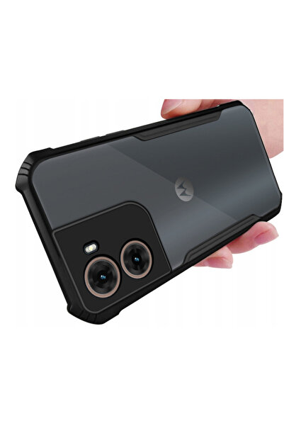 Wtech Motorola Moto G06 4G 2025 Hybrid TPU Silicone with Raised Armour Bumpers Slim Case Cover