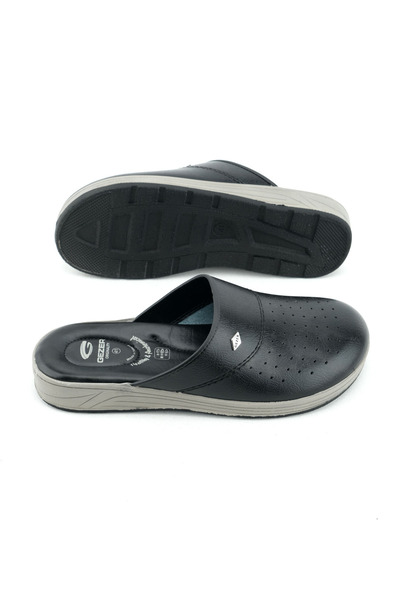 GEZER Men's Chef Slippers Sabo Orthopedic Chef Slippers