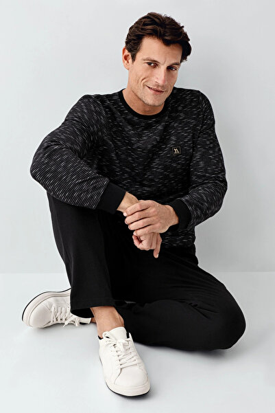 ALFA AKSESUAR 03 Arnetta 3504-s men's long sleeve pajama set