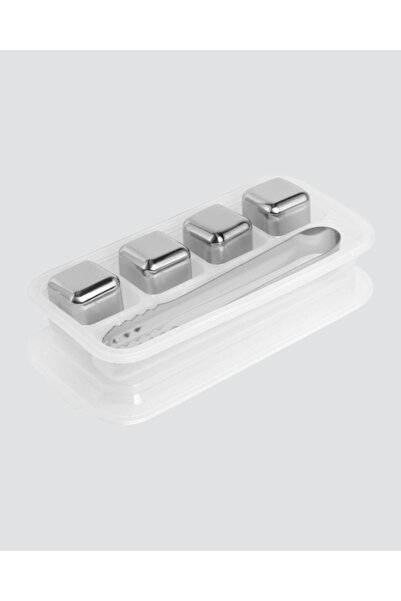 ZERO LAND Lvsqvr 304 Stainless Steel Ice Cube Set Cooling Without Water (210754) Reusable