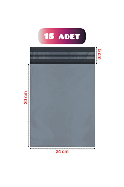 irtihal 15 adet (24*30) kargo poşeti cepsiz