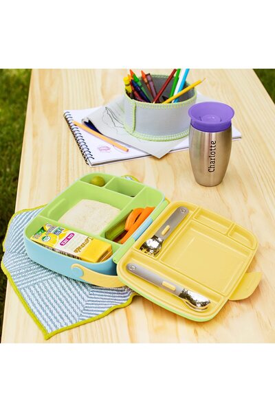 TAKTEL Kids Lunch Box Leakproof Lunch Container for School & Travel