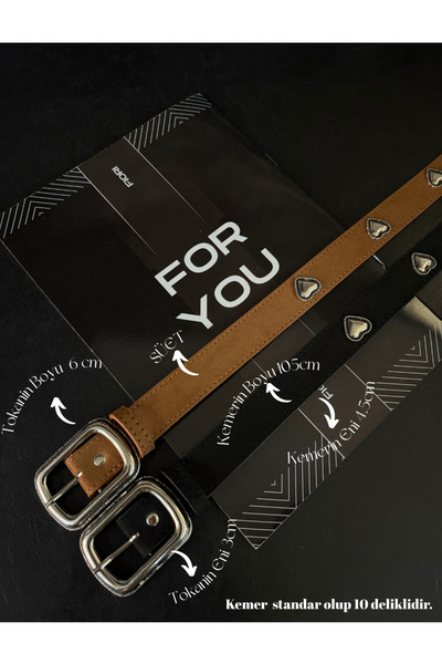 Fiori Cureaua pentru pantaloni pentru femei cu cataramă pătrată și accesorii inimă, curea pentru haină, curea pentru cămașă, curea pentru rochie