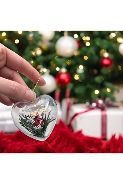 Denseden Χειροποίητο Στολίδι Χριστουγεννιάτικου Δέντρου με Επιγραφές Επιτυχίας, Υγείας, Ειρήνης και Ευτυχίας