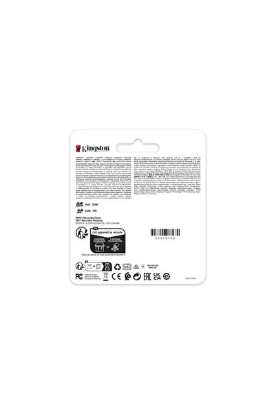 Kingston SDXC Memory Card 1TB SD, SDXC,