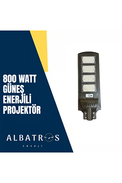 ALBATROS 800 Watt Güneş Enerjilii Projektör