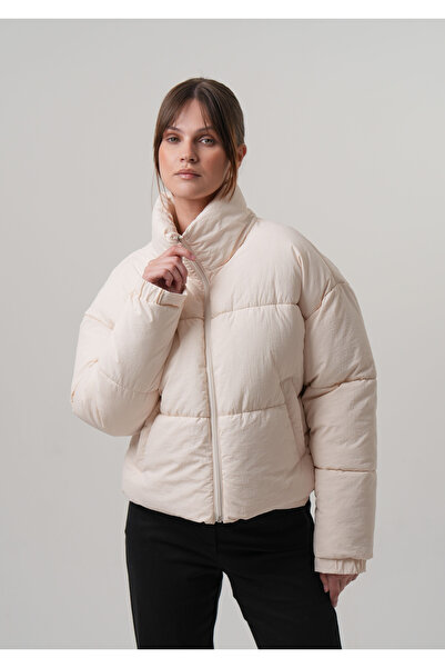 PIQUE Women's Coat Puffer Women's Crop Coat