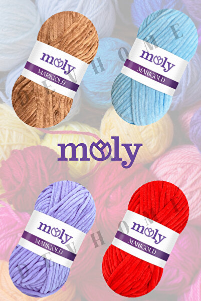 devhome Moly Marigold a Quality Velvet Hand Knitting Yarn 100% Micro Polyester – Cardigan Blanket Baby Knitting Yarn 100m