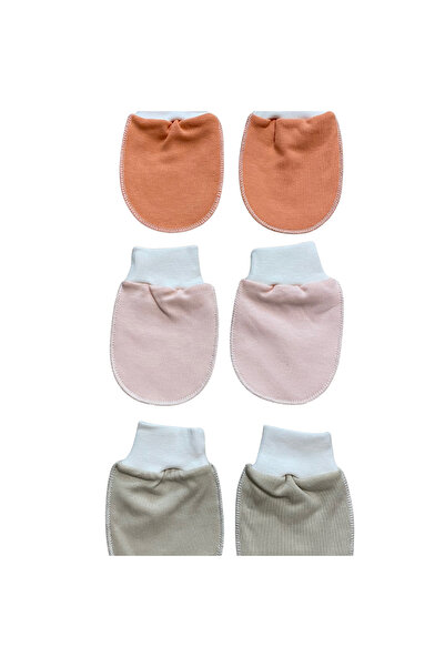 OEM Soft cotton baby gloves set – gentle protection for delicate skin (3 pairs)