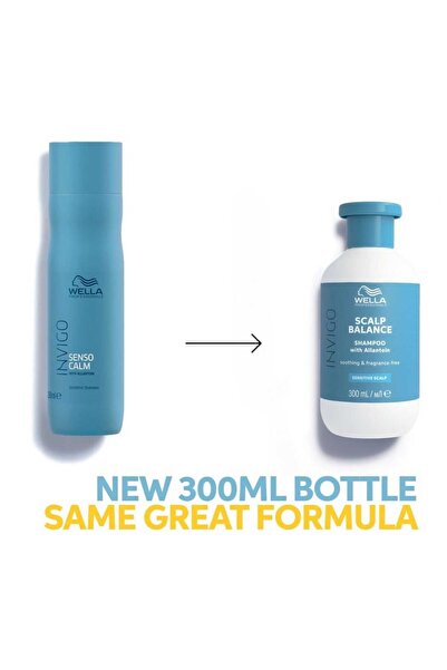 Wella Professionals Σαμπουάν για ευαίσθητο τριχωτό της κεφαλής, Scalp Balance, 300ml
