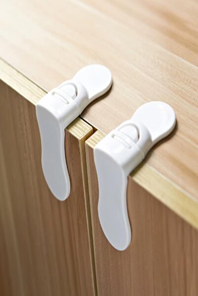 MasterCar 2-Pack Reusable Child Drawer Cabinet Corner Safety Lock