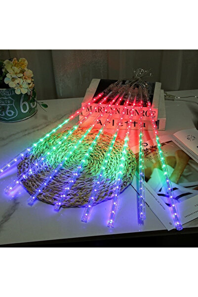 OEM Christmas Installations, 8pcs, 50cm, Meteor Shower Tube Type, Multicolor