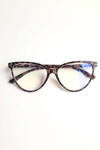 dsneyewear Hera Mavi Işık Korumalı Leopar