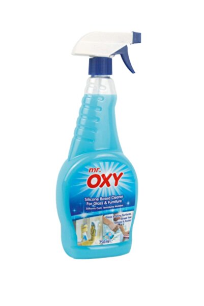Oxy Mr. Silikonlu Cam Metal Ve Mobilya Temizleyici Sprey 750ml
