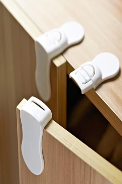 MasterCar 2-Pack Reusable Child Drawer Cabinet Corner Safety Lock