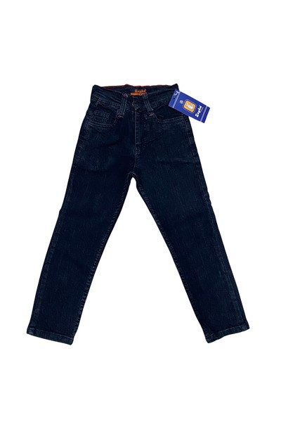 OEM Classic dark blue jeans for children – comfortable model made of stretch denim