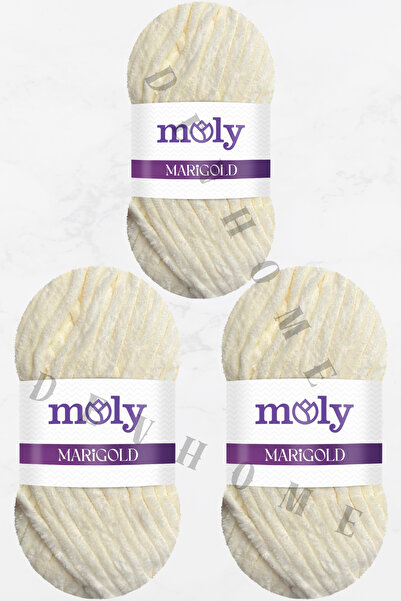 devhome Moly Marigold a Quality Velvet Hand Knitting Yarn 100% Micro Polyester – Cardigan Blanket Baby Knitting Yarn 100m