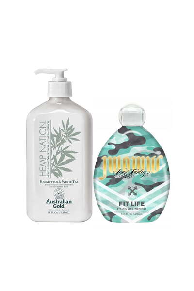 Australian Gold Σακίδιο παραλίας Jwoww - Ευκάλυπτος 535ml + Fit Life 400ml