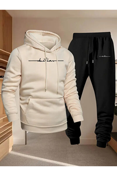 LAVİTTA Whatever Printed Unisex Tracksuit Set