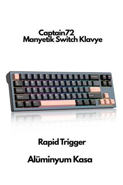 ATAsoft ELEKTRONİK Since 2021 Captain72 Rapid Trigger Gaming Manyetik Switch ...