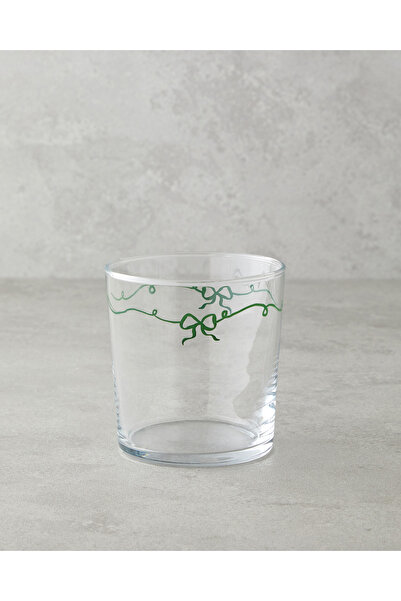 English Home Ribbon Joy Glass 2-Piece Glass 380 ml Red - Green