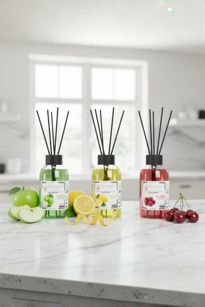 silver elegance vip perfume Ekonomik Meyve Ferahlığı 3’lü Set (Yeşil Elma, Li...