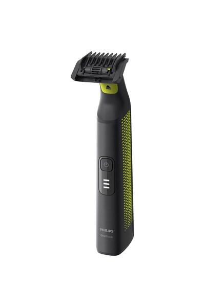 Philips OneBlade Pro QP6506/15 Hybrid Trimmer and Shaver, 90 min Battery, Black