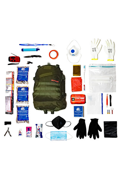 lifebag_ro Rucsac de supraviețuire Lifebag Plus pentru situații de urgență (n...