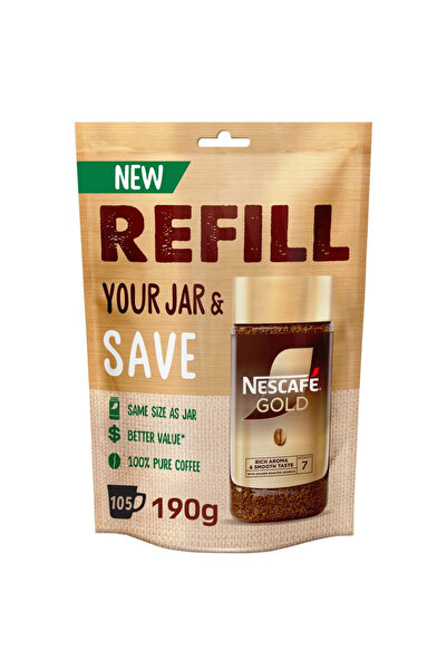 Nescafe عبوة إعادة تعبئة القهوة الذهبية - 190 جم