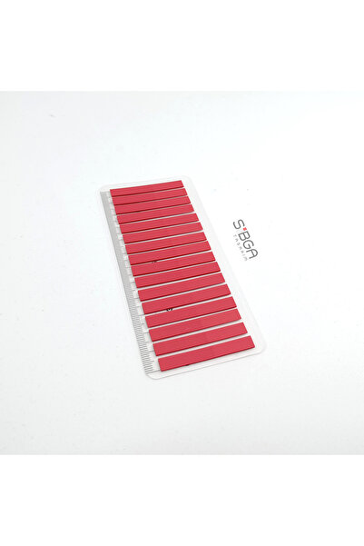 sibga tasarım Dark Pink Thin Strip 320 Sheets Transparent Color Postit Post-It Post It. Bookmark Bookmark Postit