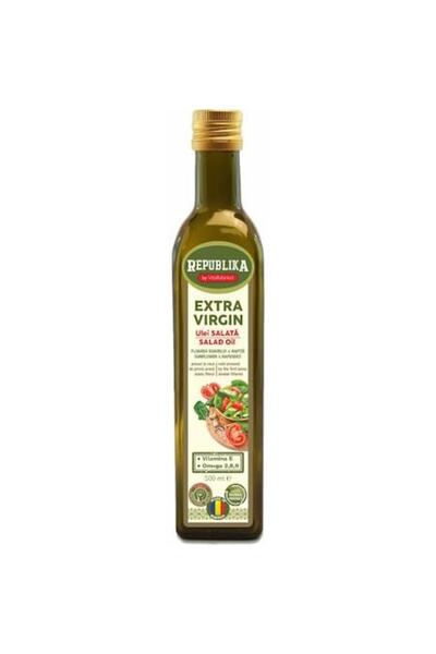 Republika Salad oil (Sunflower & Rapeseed), Cold-Pressed, Double-Filtered, Extra Virgin, Republika, 500 ml